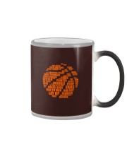 Basketball - Typoraphy Color Changing Mug tile
