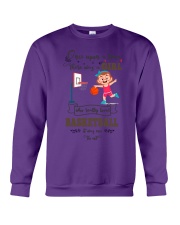 Basketball - Girl love basketball Crewneck Sweatshirt tile