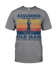 Basketball- Assuming an old man was your mistake Classic T-Shirt tile