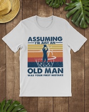 Basketball- Assuming an old man was your mistake Classic T-Shirt lifestyle-mens-crewneck-front-18