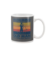 Basketball- Assuming an old man was your mistake Mug tile