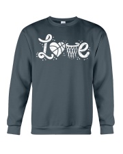 Basketball - love Crewneck Sweatshirt tile