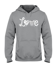 Basketball - love Hooded Sweatshirt tile
