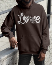 Basketball - love Hooded Sweatshirt apparel-hooded-sweatshirt-lifestyle-front-11