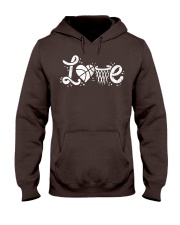 Basketball - love Hooded Sweatshirt front