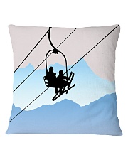 Skiing - Pillow 4 Square Pillowcase front