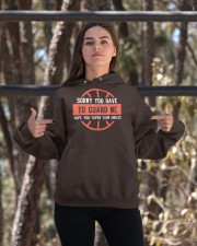 Basketball - You have to guard me Hooded Sweatshirt apparel-hooded-sweatshirt-lifestyle-05