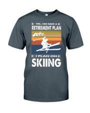 Skiing 39 Classic T-Shirt tile