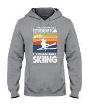Skiing 39 Hooded Sweatshirt tile