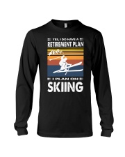 Skiing 39 Long Sleeve Tee front