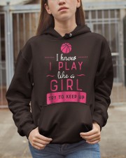 Basketball - I play like a girl Hooded Sweatshirt apparel-hooded-sweatshirt-lifestyle-07