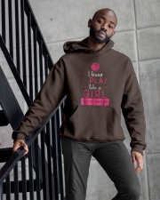 Basketball - I play like a girl Hooded Sweatshirt apparel-hooded-sweatshirt-lifestyle-front-10