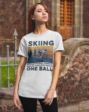Skiing - Man one ball Classic T-Shirt apparel-classic-tshirt-lifestyle-06