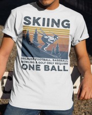Skiing - Man one ball Classic T-Shirt apparel-classic-tshirt-lifestyle-28