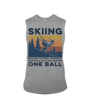 Skiing - Man one ball Sleeveless Tee tile