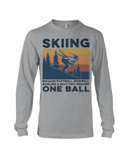 Skiing - Man one ball Long Sleeve Tee tile