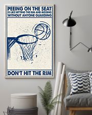 Basketball poster - Don't hit the rim 11x17 Poster lifestyle-poster-1
