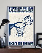 Basketball poster - Don't hit the rim 11x17 Poster lifestyle-poster-2