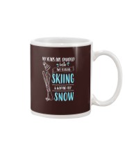 Skiing 5 Mug tile