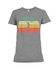 Basketball - Retro Premium Fit Ladies Tee tile