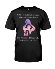 Basketball mom - Front 2 Classic T-Shirt front