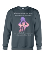 Basketball mom - Front 2 Crewneck Sweatshirt tile
