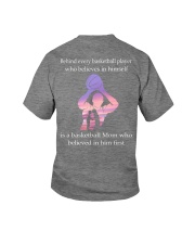 Basketball mom - back 2 Youth T-Shirt tile