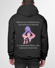 Basketball mom - back 2 Hooded Sweatshirt garment-hooded-sweatshirt-back-01