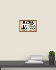 Basketball - To my son - Poster 17x11 Poster poster-landscape-17x11-lifestyle-08