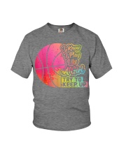 Basketball - Play like a girl Youth T-Shirt tile