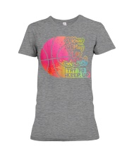 Basketball - Play like a girl Premium Fit Ladies Tee tile