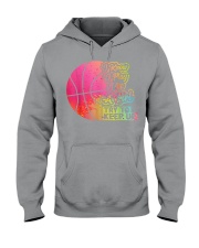 Basketball - Play like a girl Hooded Sweatshirt tile