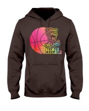 Basketball - Play like a girl Hooded Sweatshirt front