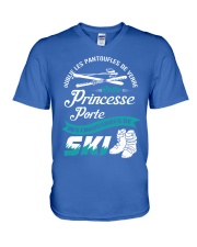 Le ski 7 V-Neck T-Shirt tile