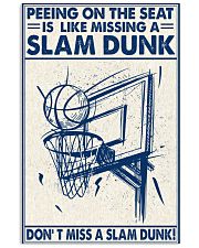 Basketball poster - Don't miss a slam dunk 11x17 Poster front