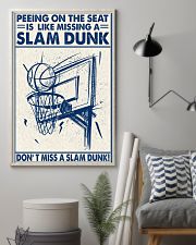 Basketball poster - Don't miss a slam dunk 11x17 Poster lifestyle-poster-1