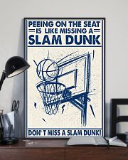 Basketball poster - Don't miss a slam dunk 11x17 Poster lifestyle-poster-2