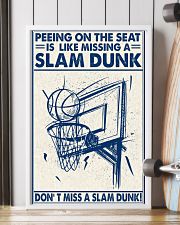 Basketball poster - Don't miss a slam dunk 11x17 Poster lifestyle-poster-4
