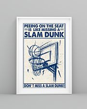 Basketball poster - Don't miss a slam dunk 11x17 Poster lifestyle-poster-5
