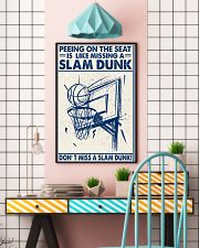 Basketball poster - Don't miss a slam dunk 11x17 Poster lifestyle-poster-6