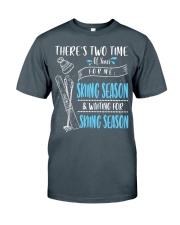 Skiing 2 Classic T-Shirt tile
