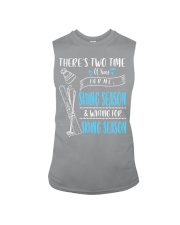 Skiing 2 Sleeveless Tee tile