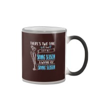 Skiing 2 Color Changing Mug tile