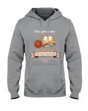 Basketball girl - book Hooded Sweatshirt tile