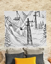 Tapestry 2 Wall Tapestry - 60” x 51” aos-wall-tapestry-80x68-lifestyle-front-02