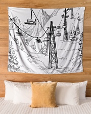 Tapestry 2 Wall Tapestry - 60” x 51” aos-wall-tapestry-80x68-lifestyle-front-03