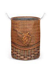 Skiing laundry basket 4 Laundry Basket - Small back