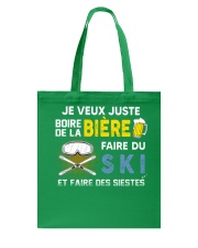 Le ski 8 Tote Bag tile