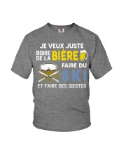 Le ski 8 Youth T-Shirt tile