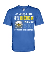 Le ski 8 V-Neck T-Shirt tile